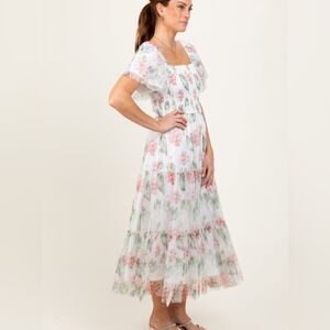 Pink Blush Maternity Dress